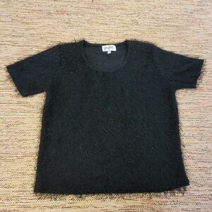 Graffiti Brand Fuzzy Short Sleeved Top